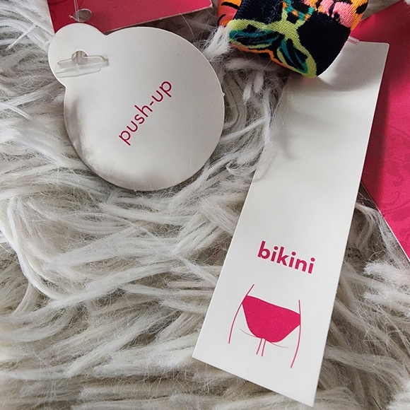 Xhilaration Colorful Floral Push-Up Bikini - Picture 15 of 16